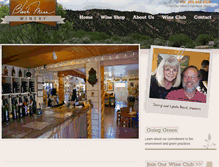 Tablet Screenshot of blackmesawinery.com